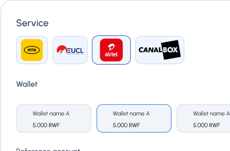 Services Card